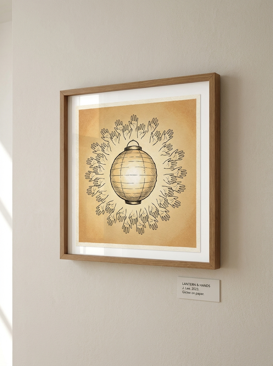 Lantern of Truth — Art Print (A3)