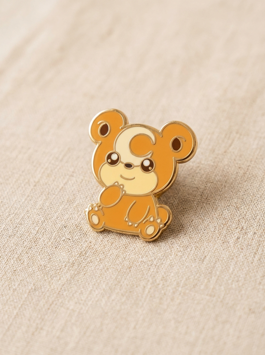Spring Character Enamel Pin